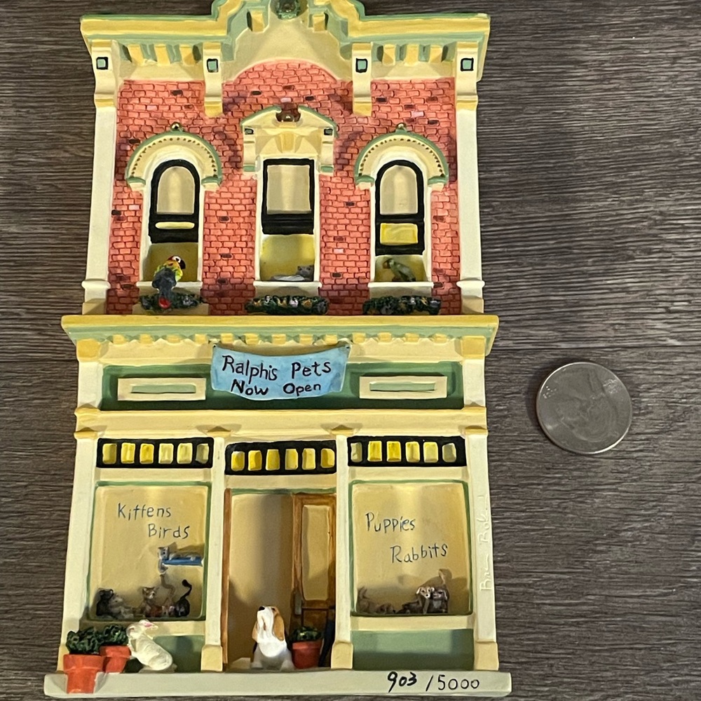 NEW Brian Baker’s Dejavu Collection #99802 Pet Shop on Main Street LE 903/5000